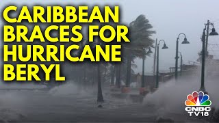 Caribbean Braces For LifeThreatening Hurricane Beryl  Barbados Hurricane News  N18G [upl. by Christel]