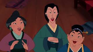 Mulan 1998 film Honor To Us All [upl. by Ydnat]