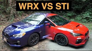 Subaru WRX vs STI  3 Reasons Why The WRX Is Better [upl. by Dnalel]