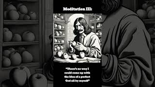 The 6 Meditations of Descartes in 30 Seconds descartes philosphy history facts explainervideo [upl. by Aytak]