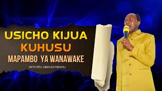 USICHOKIJUA KUHUSU MAPAMBO YA WANAWAKE With Mch Abihud Misholi  SEMINA  DAY 02 [upl. by Curhan315]