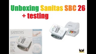 Unboxing Sanitas SBC 26 amp Test [upl. by Islehc]