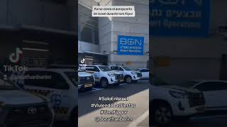 Cierre el aeropuerto BenGurion de Israel por IomKipur airport elal yomkippur SoloEnIsrael [upl. by Einnob]