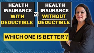 Health Insurance With or Without DEDUCTIBLE  🤔  With Excel Calculations  Gurleen Kaur Tikku [upl. by Ashton269]