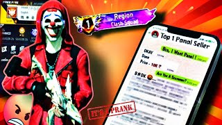 Prank With Top 100th Player  In Free Fire  Very funny 🤣 [upl. by Dammahum]