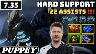 735  Puppey Abaddon Hard Support Gameplay 22 ASSISTS  Dota 2 Full Match Gameplay [upl. by Eita]