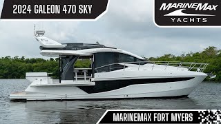 2024 Galeon 470 Sky Available At MarineMax Fort Myers [upl. by Beal]