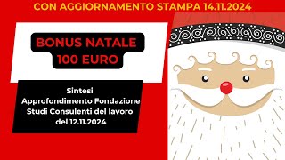 🎅Bonus Natale 100€ Come Ottenere il Regalo di Stato [upl. by Anyahs]