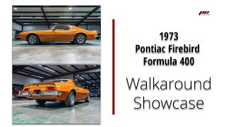 SOLD 1973 Pontiac Firebird Formula 400  Numbers Matching 400  76K Miles [upl. by Nivad]