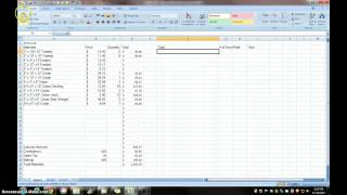 1 Estimating with Excel for the Small Contractor [upl. by Woodcock846]