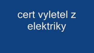 Mrázek Ústředna  čert vyletěl z elektriky [upl. by Marietta]