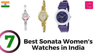 The 7 Best Sonata Womens Watches India Under 1000 [upl. by Tiloine]