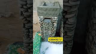 Amazing waterfall Ideas Services All over Pakistan 03004592737 Best Landscape service in Pakistan [upl. by Nibla]