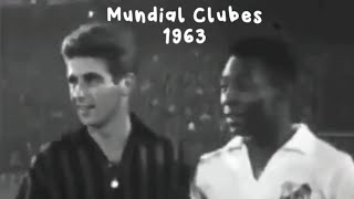 Pelé vs Milan  Mundial de Clubes 1963 [upl. by Adrea]