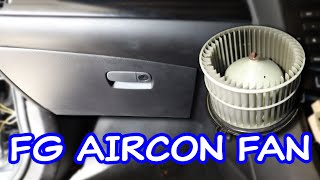 FG Falcon Air Conditioner Blower Motor and Glove Box [upl. by Iow]