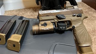 Sig Sauer P320 M18  Leupold Delta Point Pro amp Streamlight TLRHL Review [upl. by Sorac]