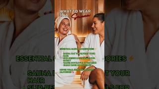 🧖‍♀️ What to Wear in a Sauna DOs amp DONTs Essential Guide 2024 🚫 shorts sauna homeindepth [upl. by Guilbert]