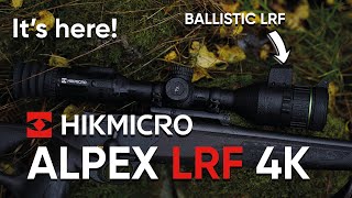 Introducing HikMicro Alpex LRF 4K A50EL Digital Day and Night Vision [upl. by Aicatsana]