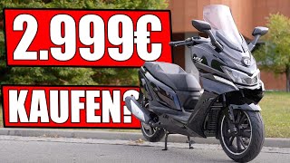 2999€ DAELIM XQ 1 DER GROßRAUMROLER 125CCM ROLLER 2022 [upl. by Ahsatan]