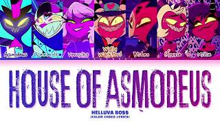 HELLUVA BOSS  House of Asmodeus Color Coded Lyrics [upl. by Patton863]