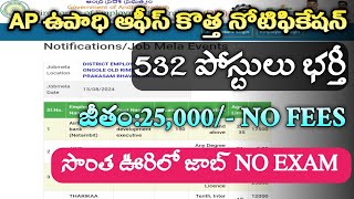 AP లో కొత్త జాబ్ మేళా  AP Jobs Mela 2024  AP Govt Jobs  Tech Guruvu [upl. by Arikaahs386]