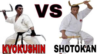 Kyokushin VS Shotokan [upl. by Enovad]