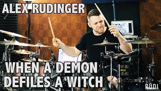 Alex Rudinger  Whitechapel  quotWhen A Demon Defiles A Witchquot [upl. by Cassandre]