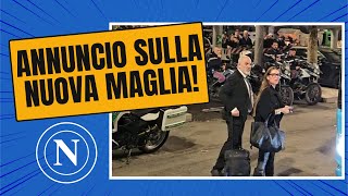 ANNUNCIO DI VALENTINA DE LAURENTIIS 🚨  Centra la NUOVA MAGLIA DEL NAPOLI 😍 [upl. by Kong]