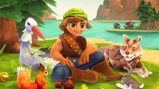 Root Land Gameplay  Cozy Animal Adventure Game [upl. by Ynaffet450]