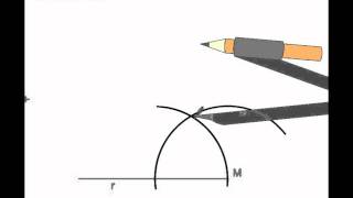 Perpendicular con el compás [upl. by Gerardo]