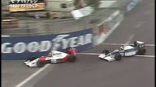 Jean Alesi VS Ayrton Senna US GP Phoenix 1990 [upl. by Ardnak478]