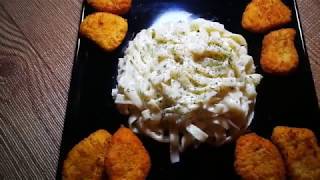 KREMALI FETTUCCINE ALFREDO TARİFİ  Gamzeli Mutfak [upl. by Damahom]