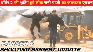 Border 2 Biggest Action Climax Scene Shooting Leak  Sunny Deol First Look Leak  MT Explained [upl. by Allicerp]