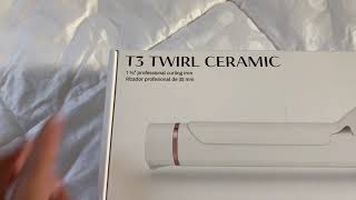 T3 Twirl Ceramic curling iron  One of the Best Curling Irons  Affordable curling iron [upl. by Bessie918]