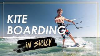 Kiteboarding in Lo Stagnone  iN SiCiLY [upl. by Inasah]