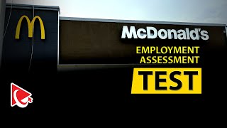 McDonalds Employment Assessment Test Explained Questions and Answers [upl. by Aieken]