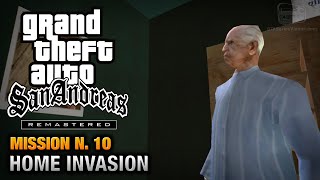 GTA San Andreas Remastered  Mission 10  Home Invasion Xbox 360  PS3 [upl. by Gnilrets]