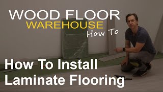 How To Lay Laminate Flooring  A Complete DIY Install Guide [upl. by Alakcim61]