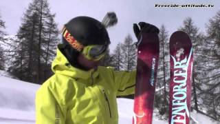 Test Nordica Enforcer 2011 par freerideattitudecom [upl. by Doehne527]