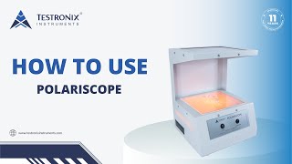 How to Use Polariscope Machine [upl. by Lady]