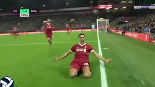 Trent Alexander Arnold Goal Liverpool Vs Swansea City 50 Epl 27122017 [upl. by Vahe]