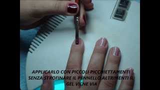 Smalto semipermanente gelinium TUTORIAL [upl. by Negaet]