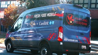 The Fresh Food Mobile  Brought to you by CareFirst The Baltimore Ravens amp The Maryland Food Bank [upl. by Androw486]