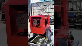 Aluminum gravity die casting machine for fire fitting castinghttpwwwjingdamachinecom [upl. by Anrapa865]