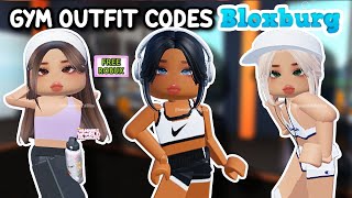 GYM OUTFIT CODES FOR BLOXBURG BERRY AVENUE amp ALL ROBLOX GAMES THAT ALLOW CODES 🏋‍♀️✨️ [upl. by Normalie]