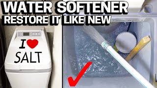 How to Clean Your Water Softener Salt Tank  Restore it Like New [upl. by Callery437]