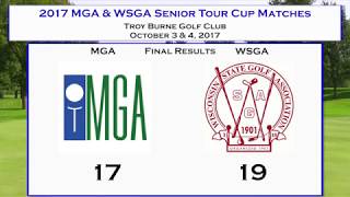 Inaugural MGAWSGA Senior Tour Cup Matches [upl. by Lleda]