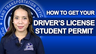 How to get a Student Permit  Philippine Drivers License 2023 [upl. by Pier]