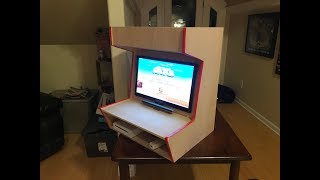 Custom Bartop Arcade Build using a Nintendo Wii [upl. by Cary]