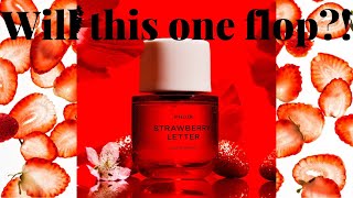 New Fragrance Alert Phlur Strawberry Letter  Will it flop like Mood Ring [upl. by Gavini575]